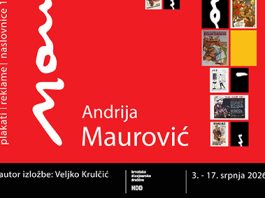 3. srpnja ’26. otvara se u Zagrebu izložba “Andrija Maurović: plakati, reklame, naslovnice 1921. – 1979.”