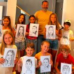 Nik Titanik održao dvodnevnu radionicu karikature i stripa u Blatu na Korčuli