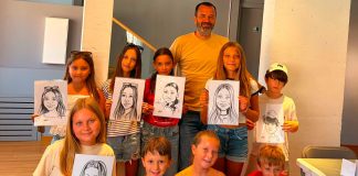 Nik Titanik održao dvodnevnu radionicu karikature i stripa u Blatu na Korčuli